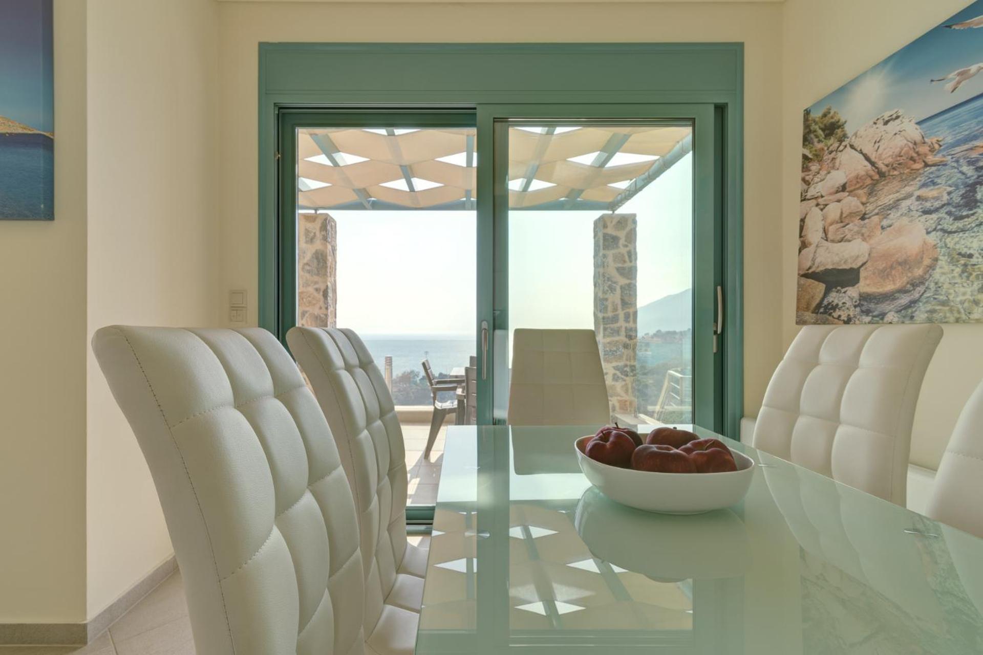Ouzo Panoramic Houses 1, With Private Pool Пломарион Номер фото