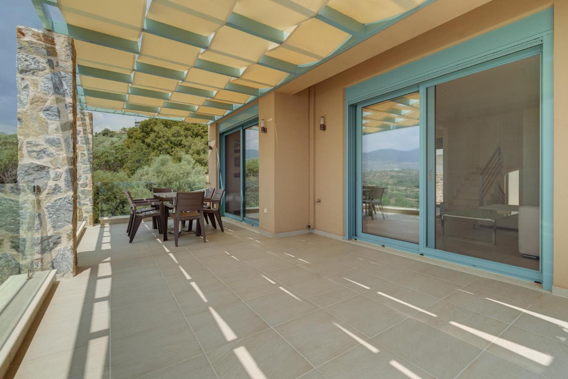 Ouzo Panoramic Houses 1, With Private Pool Пломарион Номер фото