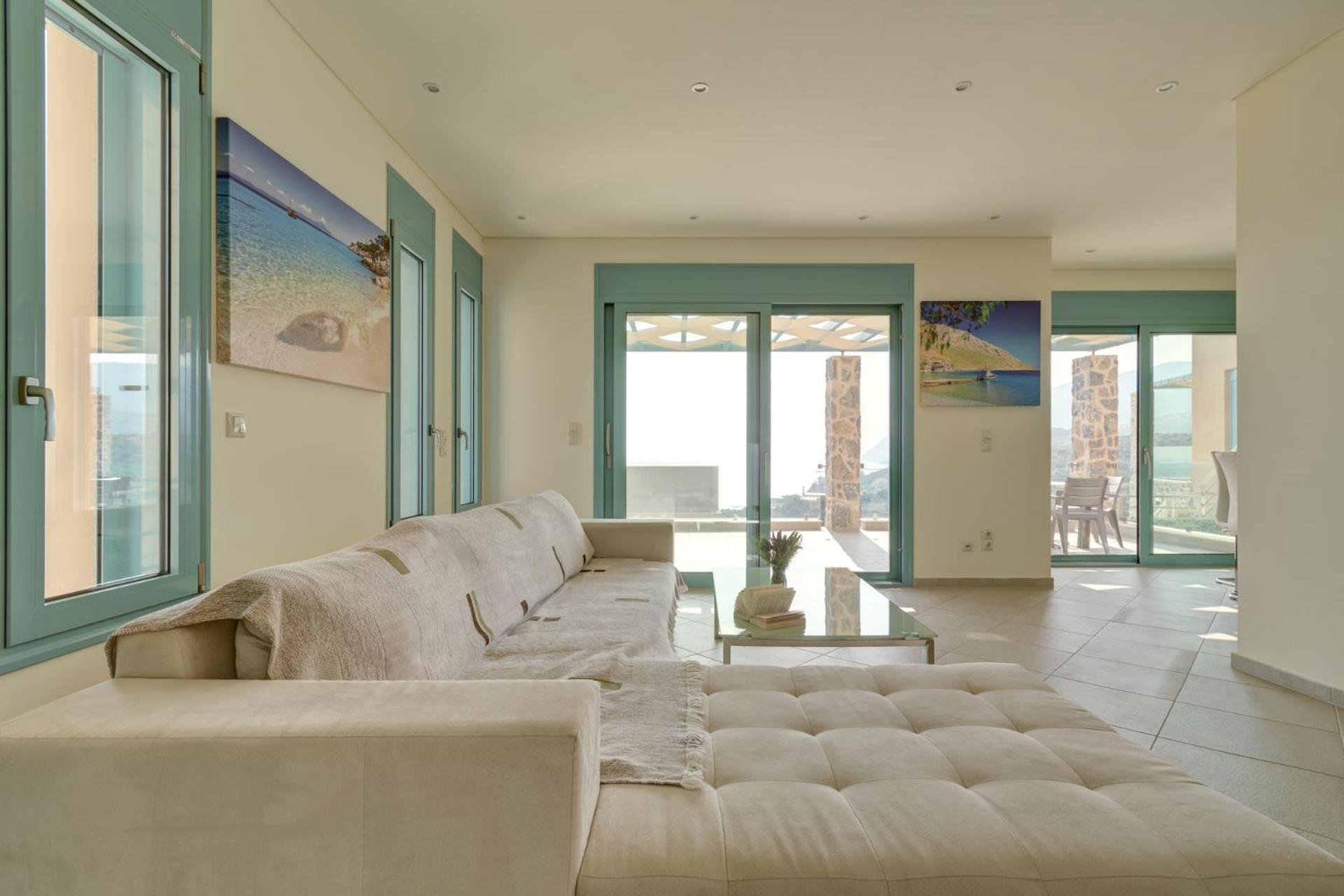 Ouzo Panoramic Houses 1, With Private Pool Пломарион Номер фото